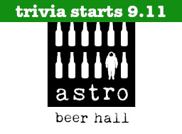 Astro Beer Hall Start Date