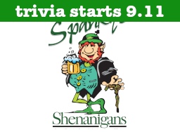 Spanky's Trivia Returns 9-11 Spanky's Trivia Returns 9-11