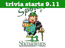 Spanky's Trivia Returns 9-11